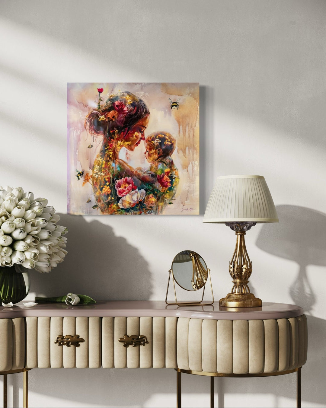 Everlasting Light - Canvas Print - Dimitra Milan Art