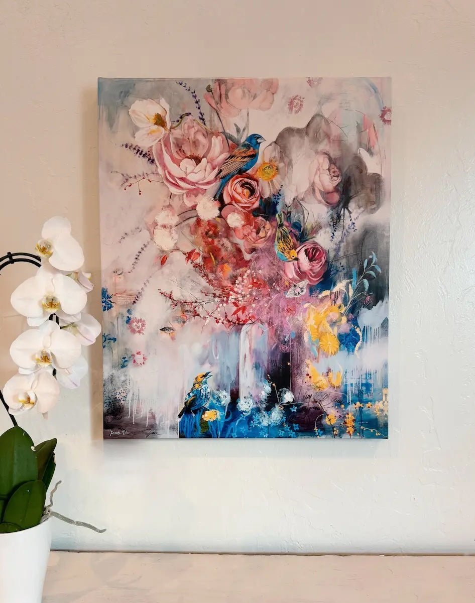 Garden of Grace - Canvas Print - Dimitra Milan Art