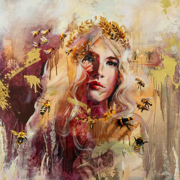 In Her Queenship - Canvas Print - Dimitra Milan Art