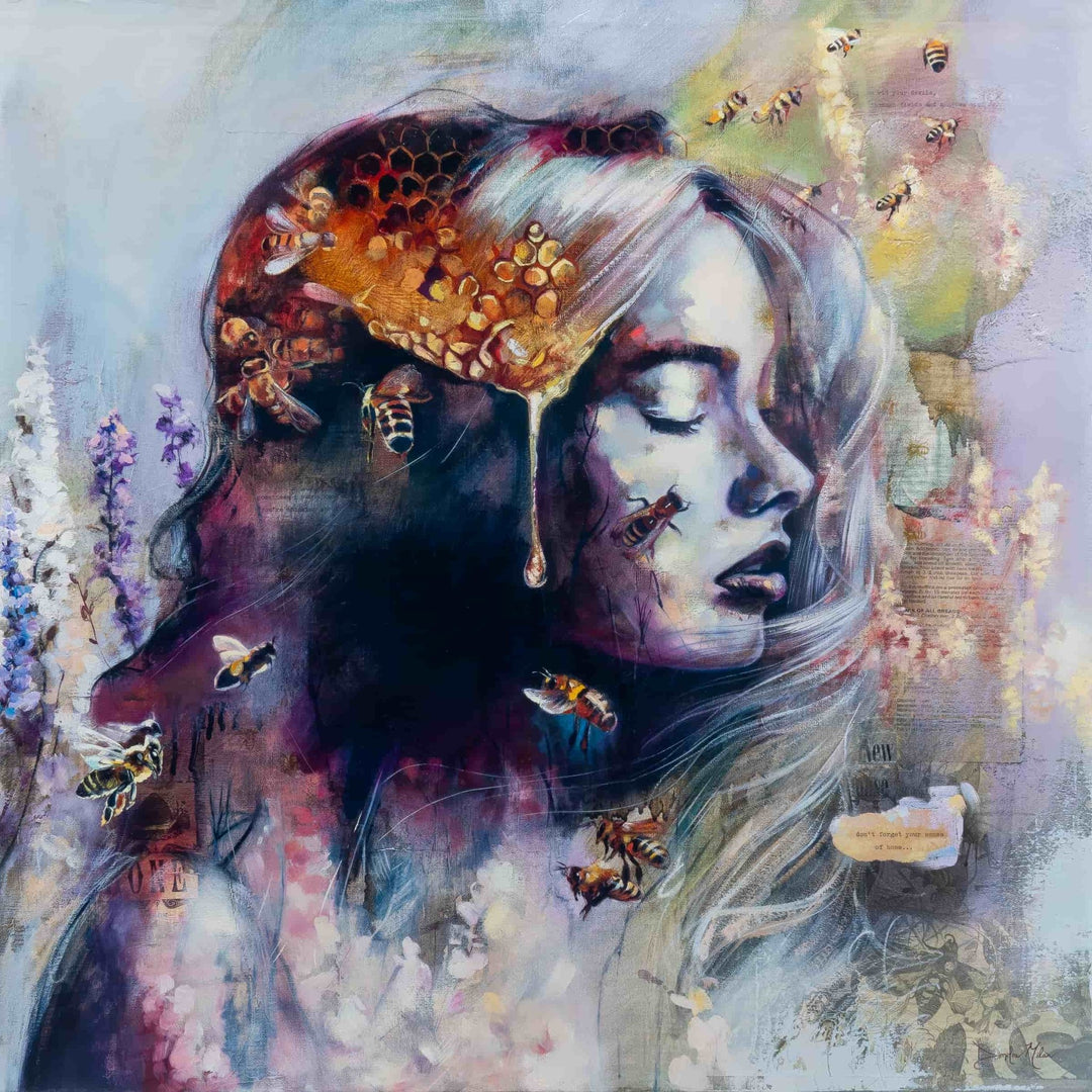 In Truth, You're Set Free - Canvas Print - Dimitra Milan Art