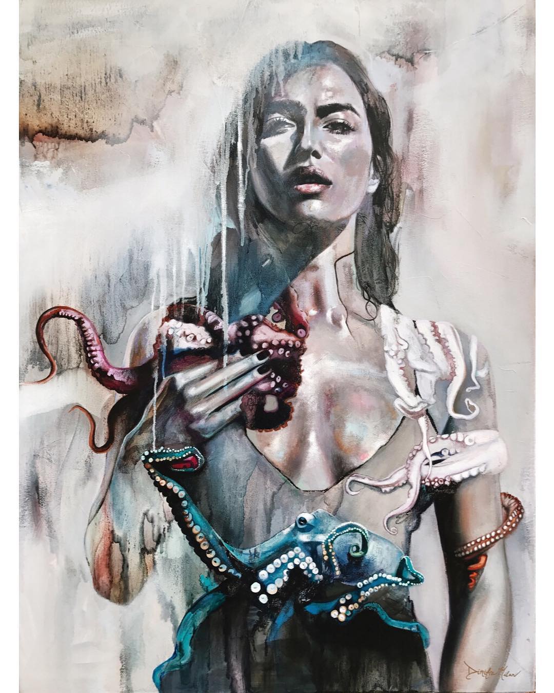 Release You - Canvas Print - Dimitra Milan Art